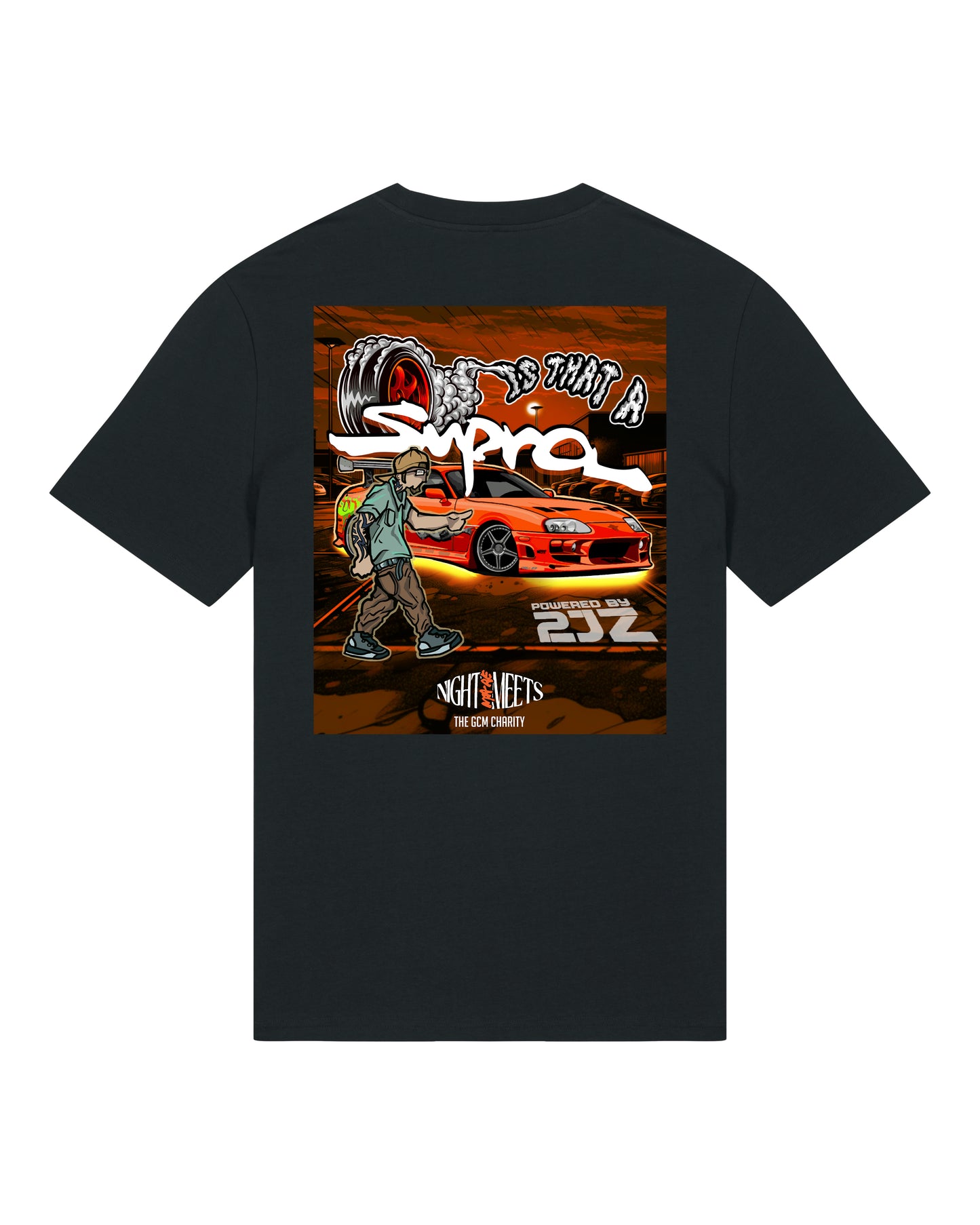 Nightmare Meets Supra T-Shirt Black