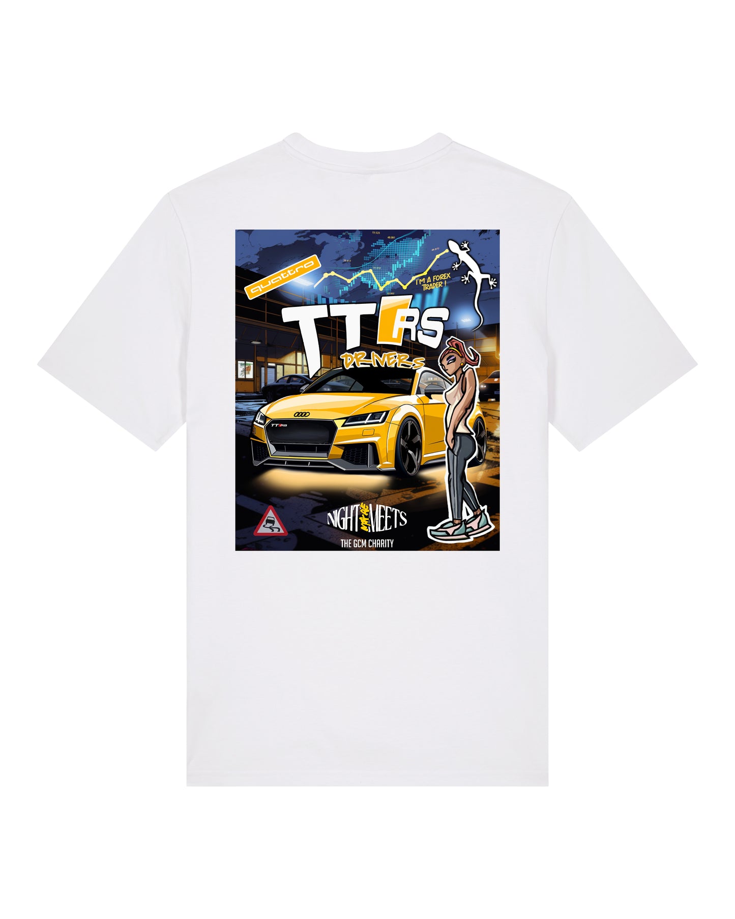 Nightmare Meets TT RS T-Shirt White