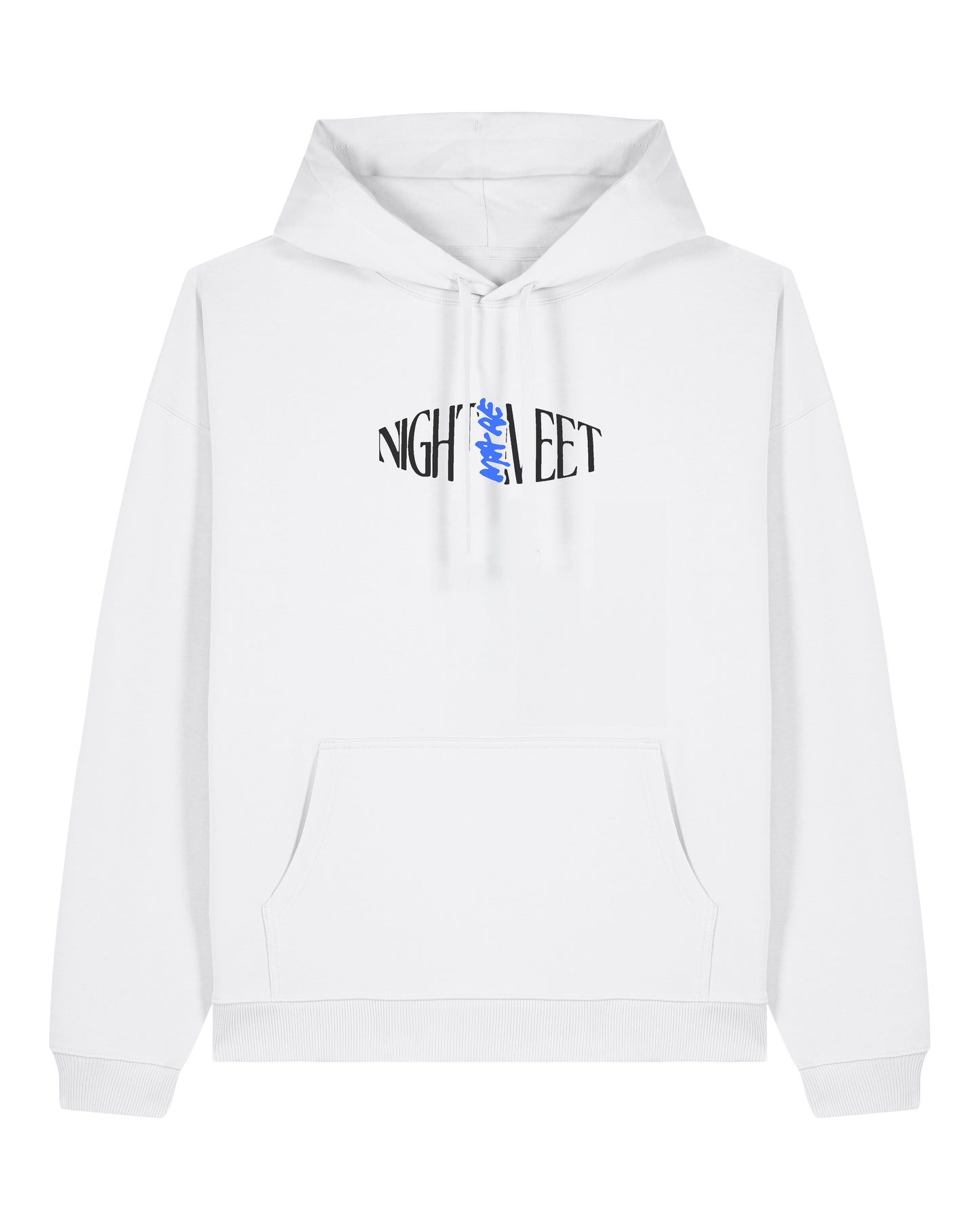 Nightmare Meets Golf Hoodie White
