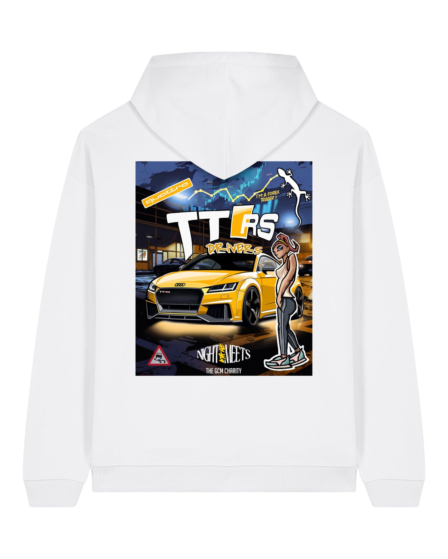 Nightmare Meets TT RS Hoodie White