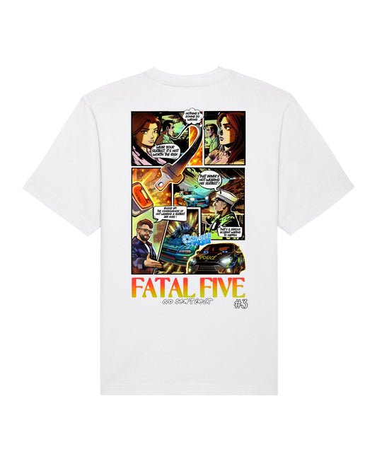 Fatal Five No Seatbelt T-Shirt White