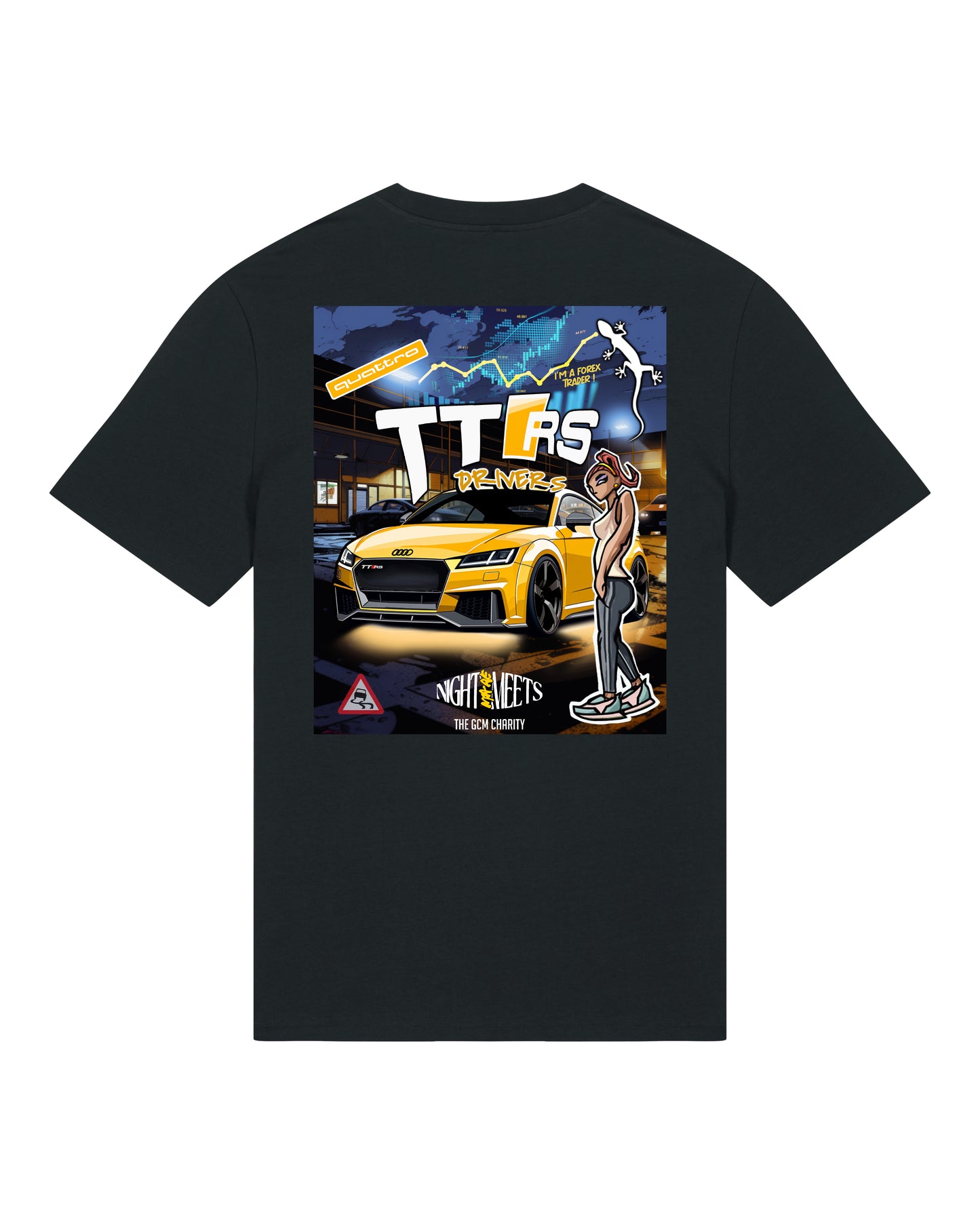 Nightmare Meets TT RS T-Shirt Black (SX701)