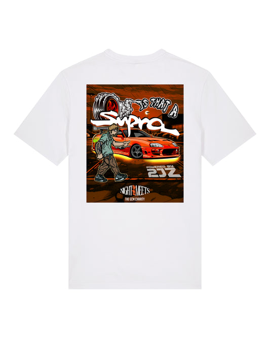 Nightmare Meets Supra T-Shirt White (SX701)