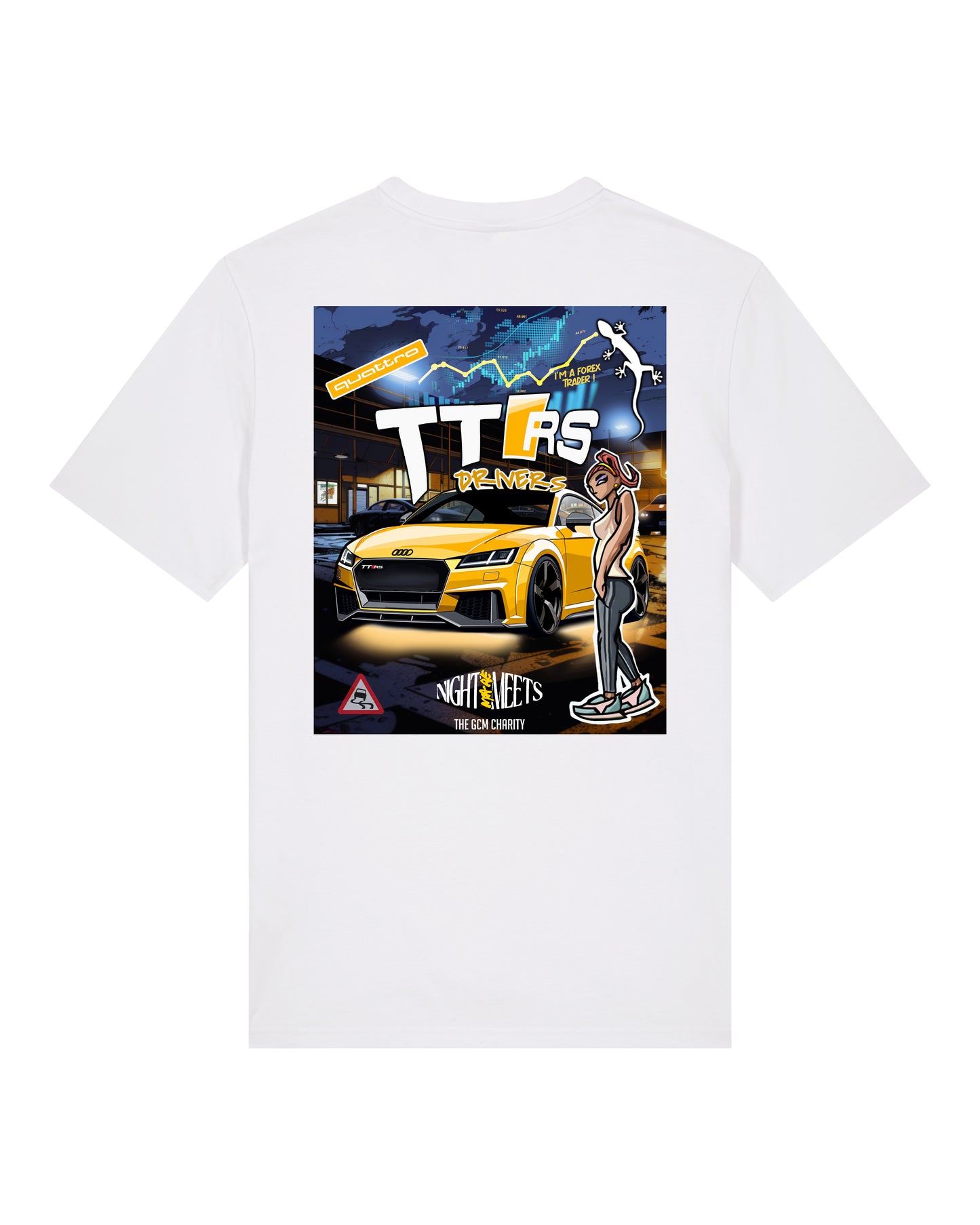 Nightmare Meets TT RS T-Shirt White (SX701)