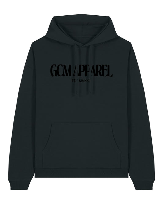 GCM Apparel Black on Black Hoodie (SX707)