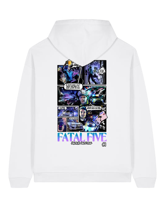 Fatal Five Drink Driving Premium 707 Hoodie White