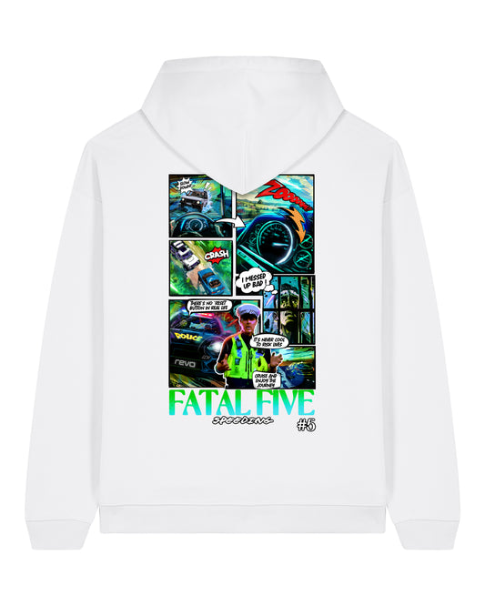 Fatal Five Speeding Premium 707 Hoodie White