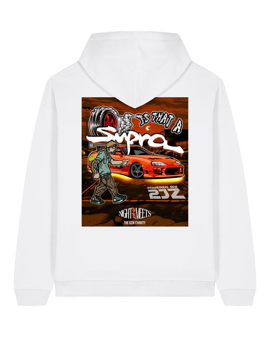 Nightmare Meets Supra Hoodie White (SX707)