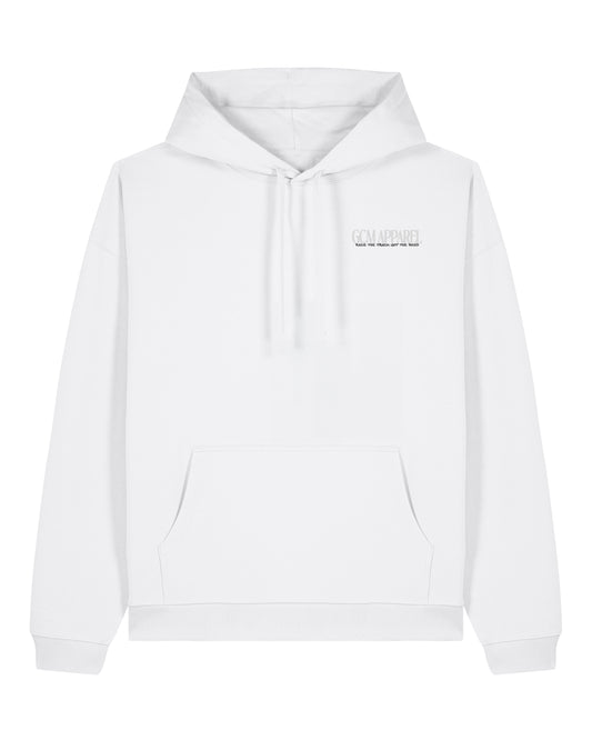 Race the Track Not the Road Premium 707 Hoodie White